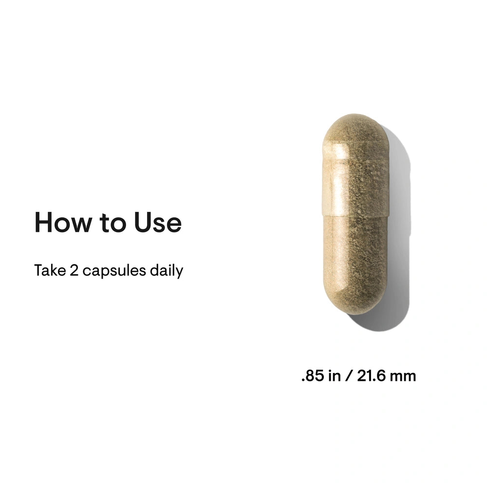 Thorne Perimenopause Complete hot flash and mood support, 60 capsules – how to use and daily serving
