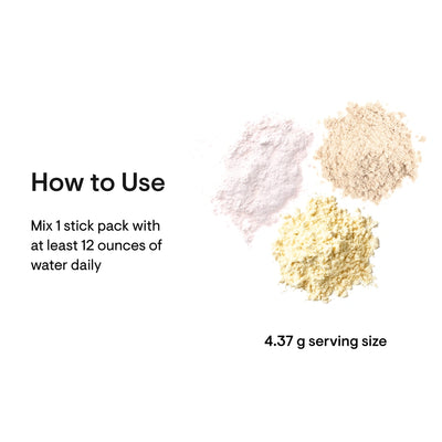 Thorne Daily Electrolytes variety pack, 30 stick packs – how to use and daily serving